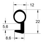 80-6700021 Уплотнение дверей УК