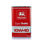 Олива моторна WOLVER SUPER TRAFFIC SAE 10W-40  каністра 4л жерсть