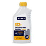 Рідина охолоджуюча YUKO Antifreeze -40 (Super G12+ жовтий)   1кг каністра 1л ПЕ