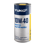 Олива моторна YUKO SEMISYNTHETIC 10W-40 API SN/CF каністра 1л жерсть