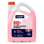 Рідина охолоджуюча YUKO Antifreeze -32 (Super G12+ червоний)   5кг каністра 5л ПЕ
