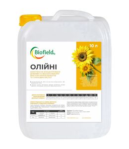 Мікродобриво гумат калія Олійні біофілд на соняшник (Biofield, Україна) 