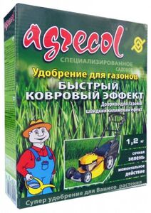 Удобрение для газонов быстрый ковровый эффект (34-0-0) (Агрекол, Poland) 