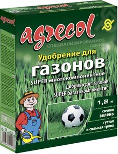 Удобрение для газонов super многокомпонентное (20-5-9,4) (Агрекол, Poland) 