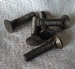 Болт М10х40 культиваторний (поттай квадрат)