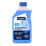 Рідина охолоджуюча YUKO Antifreeze -32 (Super G11 синій)   1кг каністра 1л ПЕ