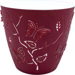 Горщик для квітів Планета 3D 2.5 л червоний