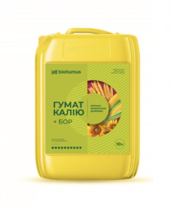 Гумат калия + БОР Biohumus 10л  (Biohumus, Украина) 