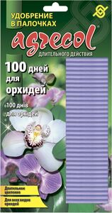 Добриво в паличках для орхідей - 100 днів (10-10-10) (Агрекол, Poland) 