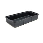 Лоток-контейнер для рассады 36×15×6,5 см (чёрный)