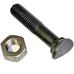 Спецболт с гайкой овал 12х60
