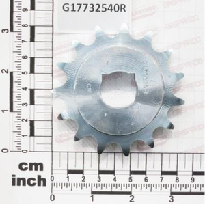 G17732540R Зірочка Z15 5/8-3/8 SQ.20,4 ZN (Gaspardo, Italy) 
