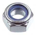 Гайка М16 (DIN985, стопорна, оц)