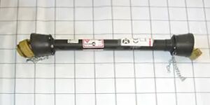 F08011715R Карданний вал B1 Z8-Z6 L900 з обгонною муфтою (Gaspardo, Italy) 