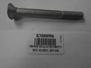 KM000906 Болт М12х110 DIN 608 (Bednar, Czech Republic) 