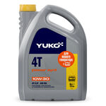 Олива моторна YUKO POWER SYNT 4Т 10W-30 API SL/CF, JASO MA2 каністра 5л ПЕ