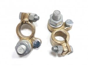 11-3703210-10 Клемма акк. 2 шт. (латунная) КАМАЗ, МАЗ, ГАЗ, Тракторы (140 гр.) (МТЗ, Украина) 