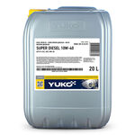 Олива моторна YUKO SUPER DIESEL 10W-40 API CF-4/SJ 17,5кг каністра 20л ПЕ