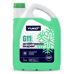 Рідина охолоджуюча YUKO Antifreeze -32 (Super G11 зелений)   5кг каністра 5л ПЕ