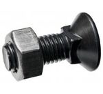 3015785 (3015789)Болт с потайной головкой+гайка М12х35-12,9-MU-10