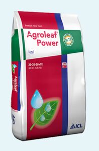 Agroleaf Power Total 20-20-20+TE, 15 кг (ICL FERTILIZERS EUROPE C.V. (НІДЕРЛАНДИ), Netherlands) 