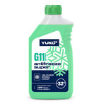 Рідина охолоджуюча YUKO Antifreeze -32 (Super G11 зелений)   1кг каністра 1л ПЕ