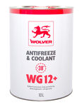 Рідина охолоджуюча WOLVER ANTIFREEZE & COOLANT WG12+    відро 10л жерсть