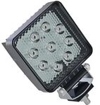 Фара робоча, LED 27W (12/24В) квадратний корпус (9x3W/вузький промінь 30°) 3100lm (вір-во Україна, Руслан-Комплект)