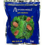 Удобрение пролонгированное Агрономика для хвойных 13.3.15 1 кг