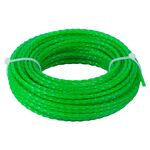 Волосінь для тримера кручений квадрат Ø2.4мм 15м SIGMA (5616041)